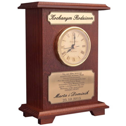 piękna drewniana statuetka z wybranym przez Ciebie tekstem