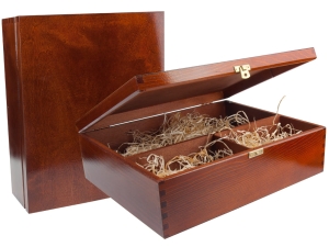 Etui ozdobne - Pudełko drewniane - E0003/OUTLET