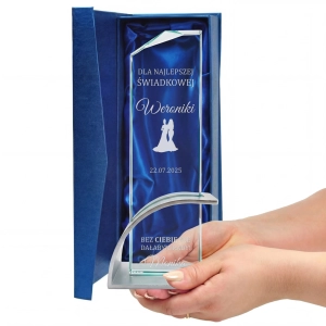 Statuetka podziękowanie na wesele ślub dla świadkowej - 0105