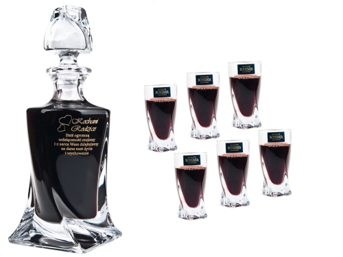 podziękowanie dla rodziców, chrzestnych - prezent weselny