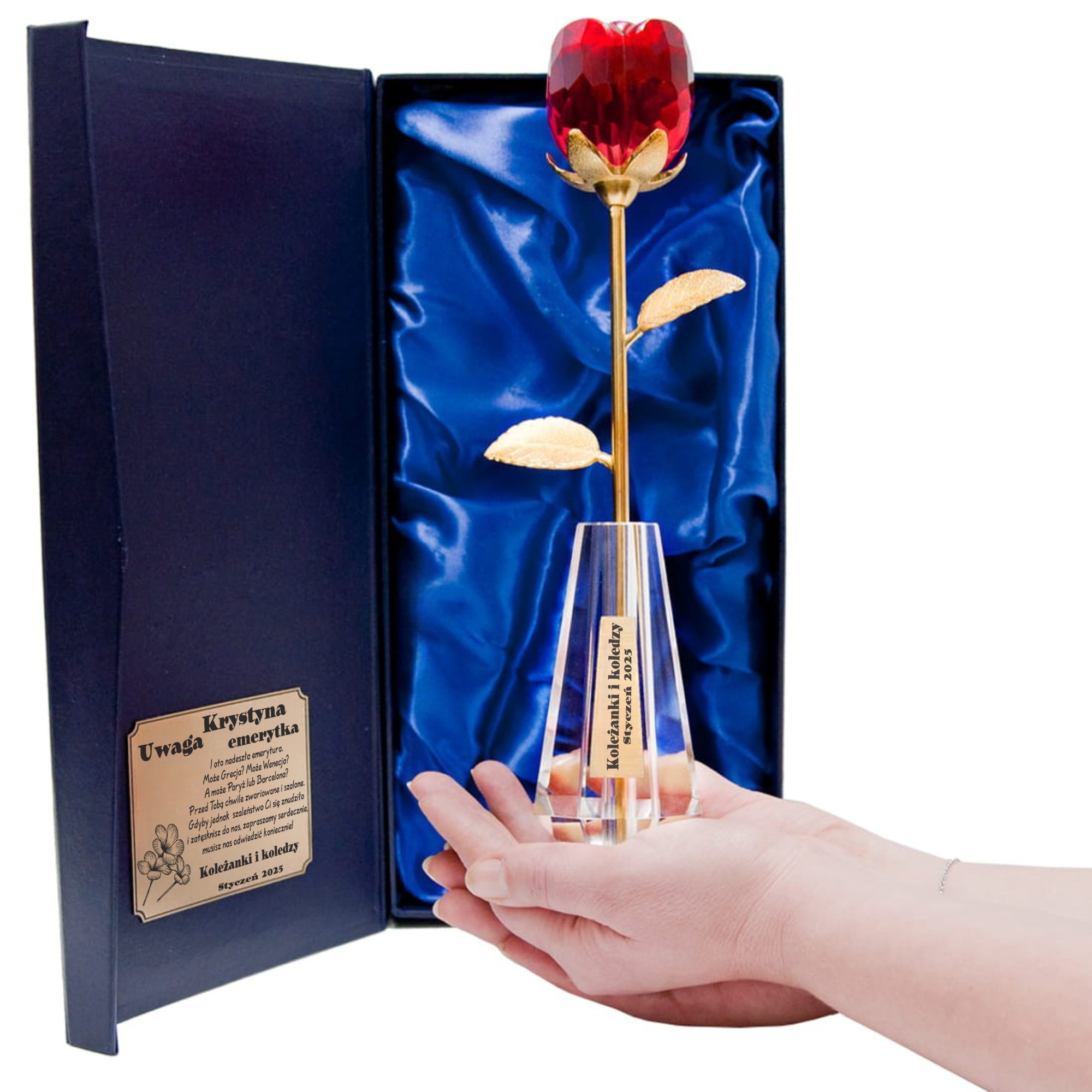 prezent na emeryturę, podziękowanie za pracę, przejście na emeryturę, nagroda dla emeryta, podziękowanie emerytowi